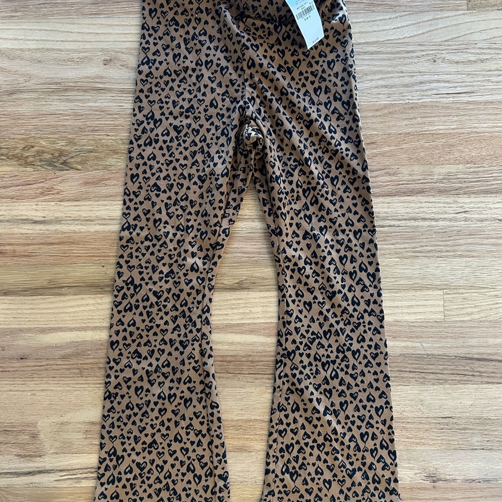 Old Navy Girls S Leopard Print Flare Pants